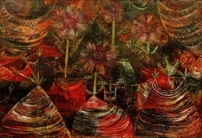 Het feest van de asters door Paul Klee